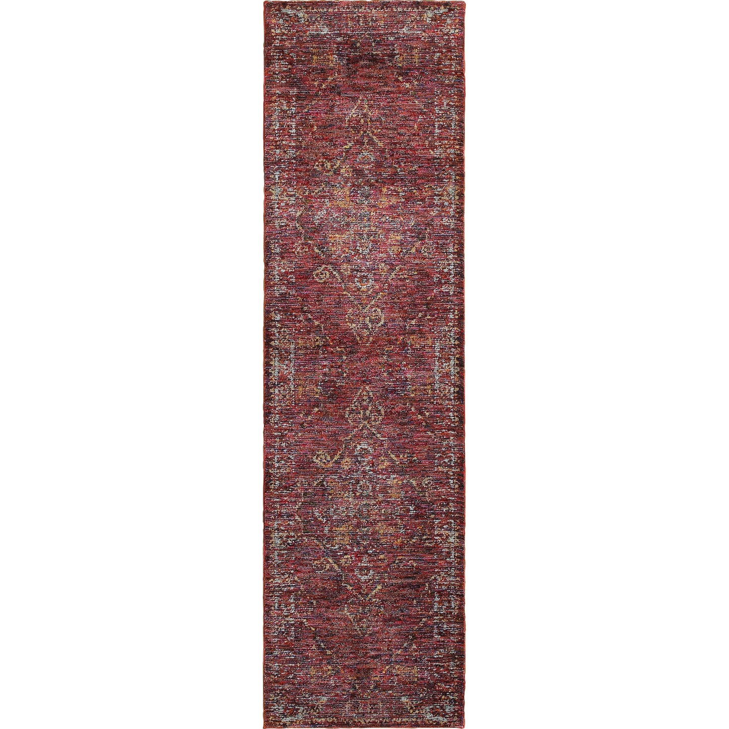 ANDORRA 7135E Red Rug - ORIENTAL WEAVERS