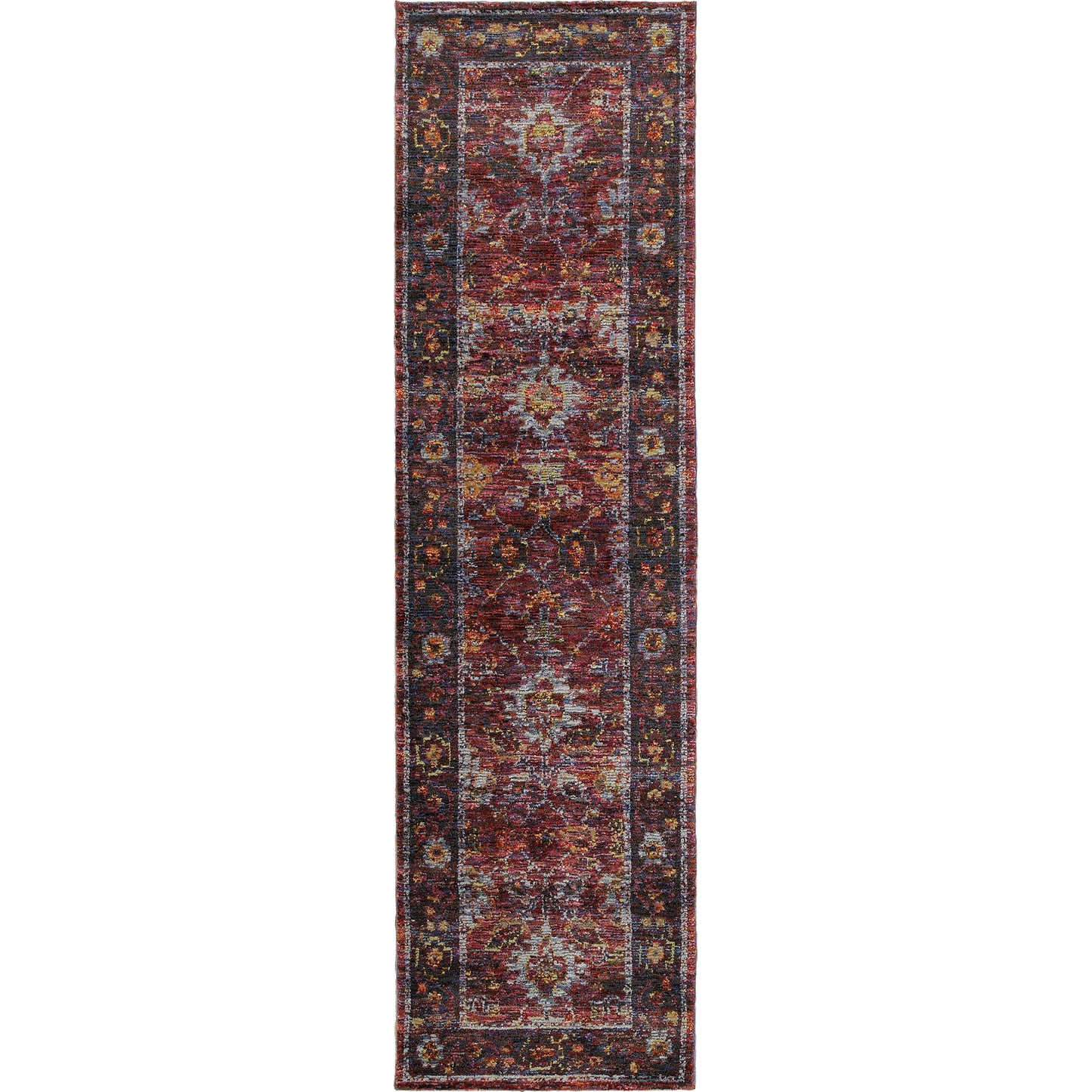 ANDORRA 7153A Red Rug - ORIENTAL WEAVERS