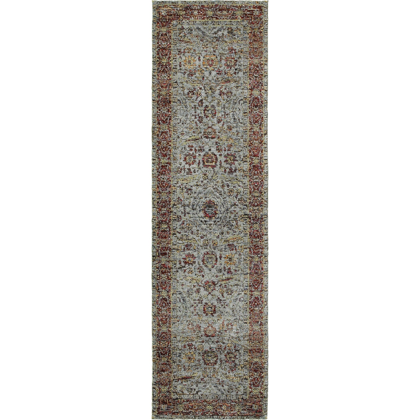 ANDORRA 7155A Blue Rug - ORIENTAL WEAVERS