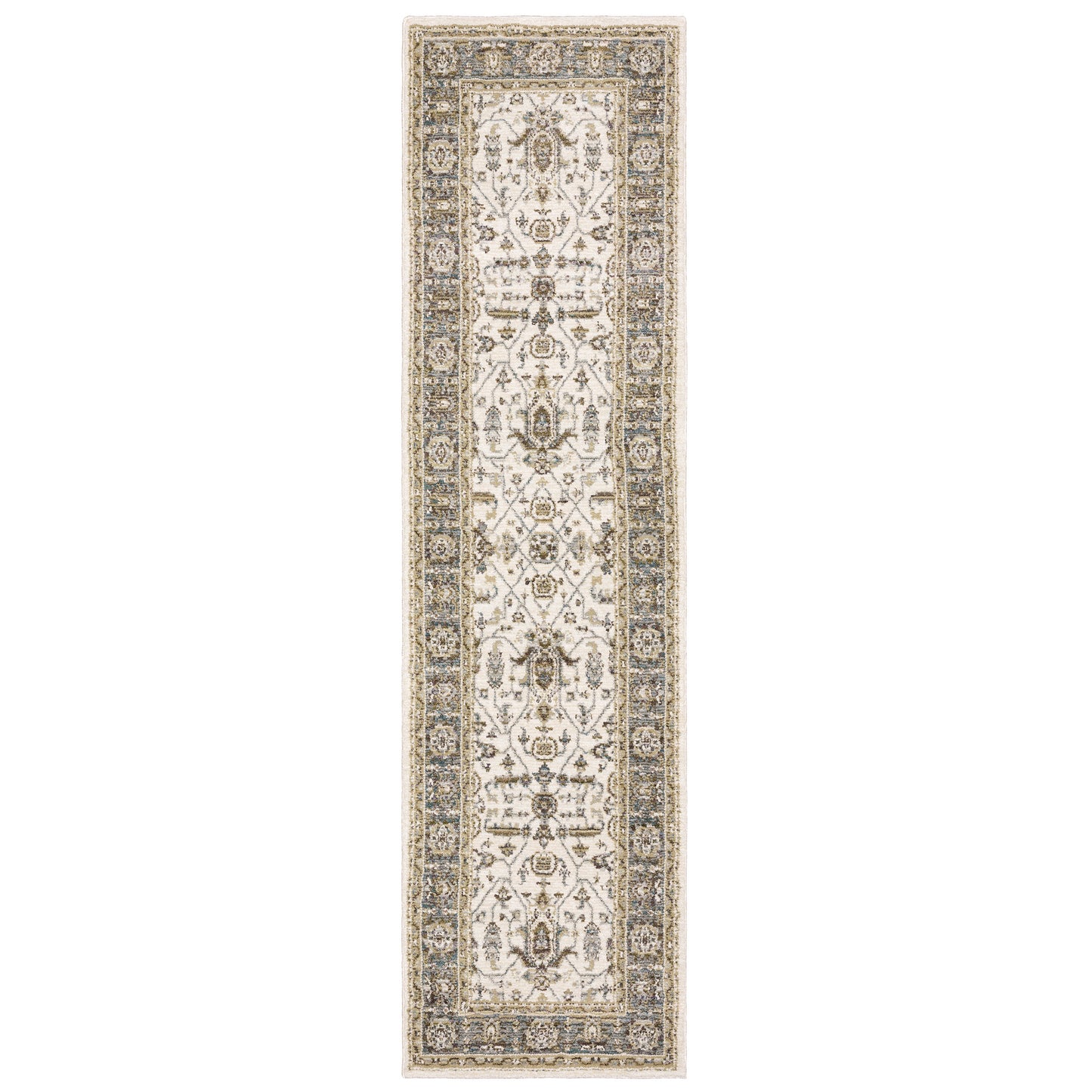 ANDORRA 9537P Ivory Rug - ORIENTAL WEAVERS