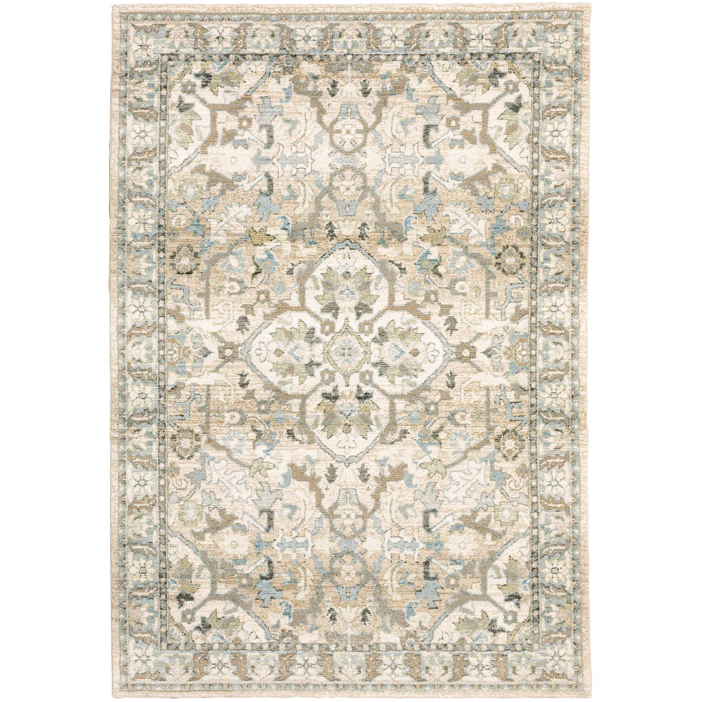 ANDORRA 9818G Beige Rug - ORIENTAL WEAVERS