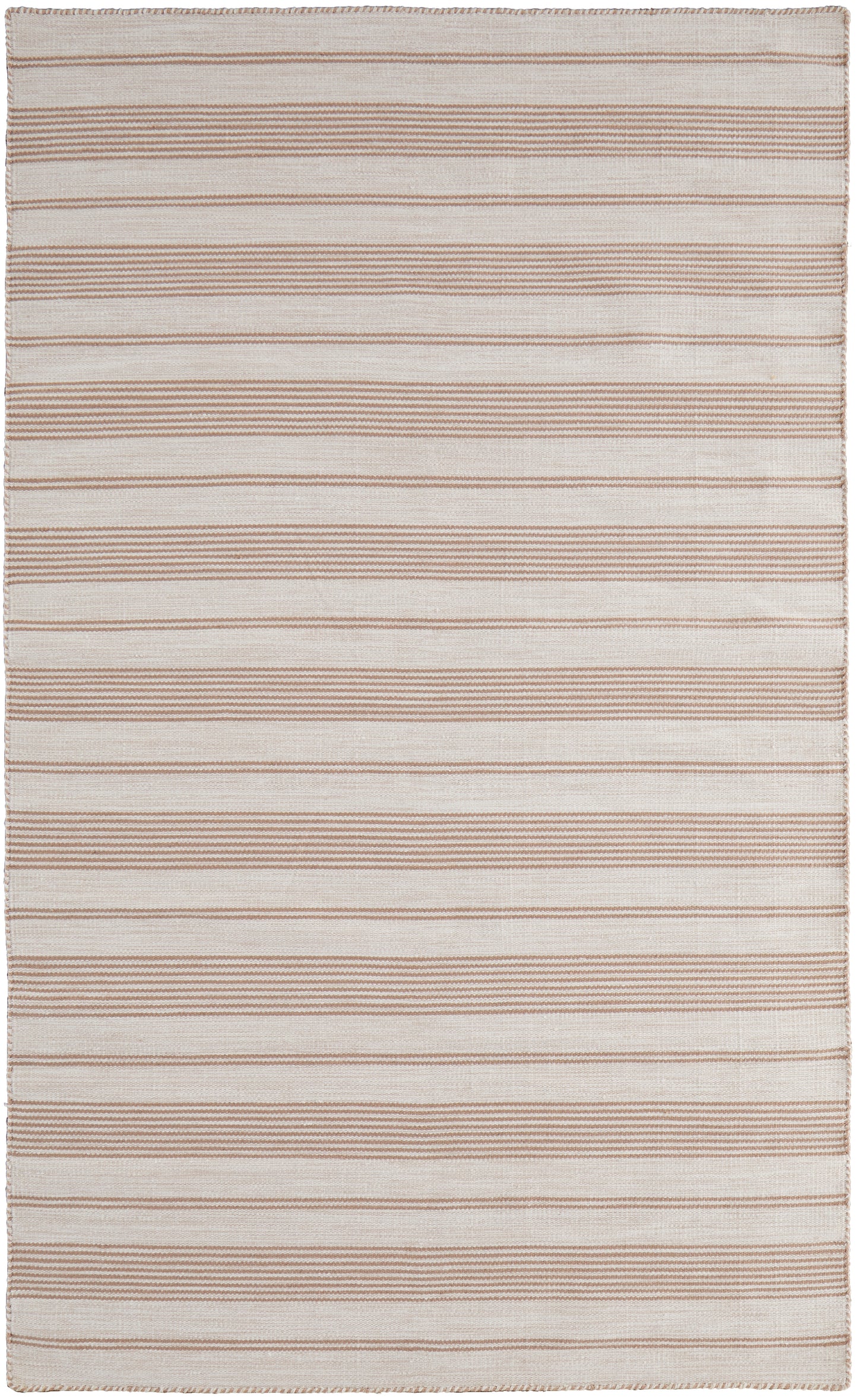 Duprine Transitional/Casual/Nautical & Coastal Ivory/Taupe Accent Rug