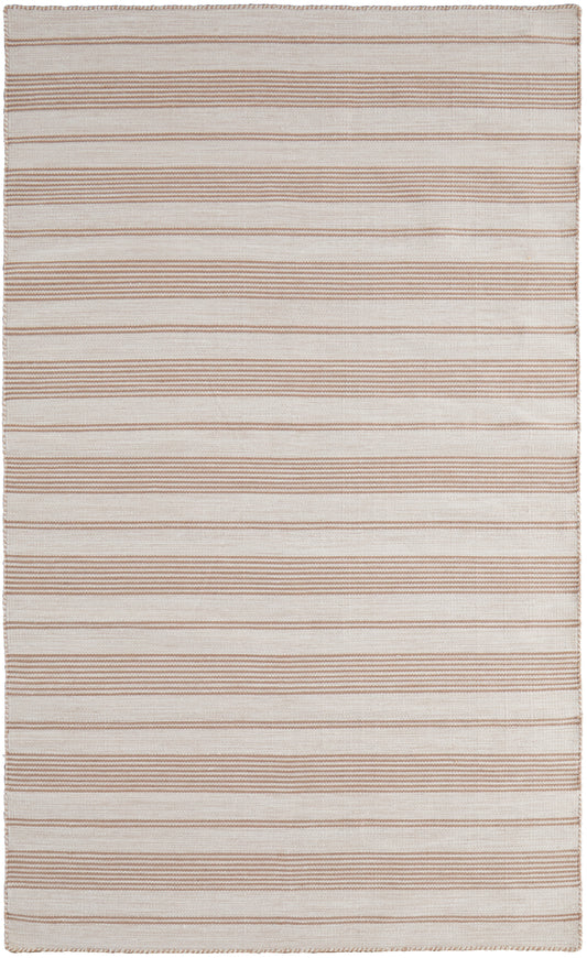 Duprine Transitional/Casual/Nautical & Coastal Ivory/Taupe Accent Rug