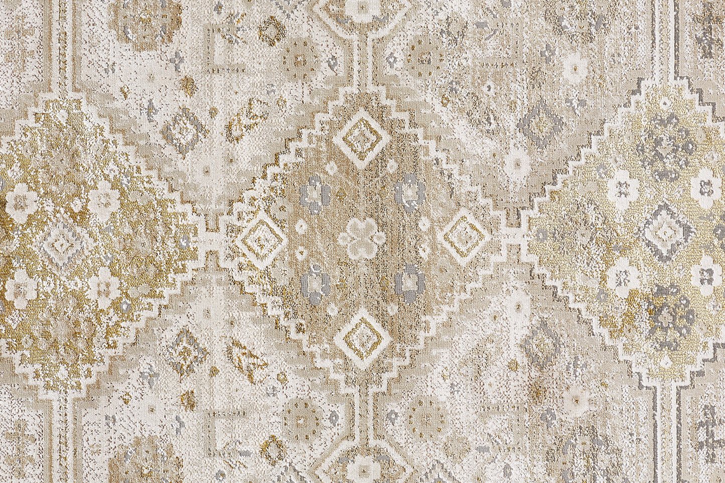 Aura Modern/Vintage/Classic Gold/Ivory Runner  Feizy Rugs Small Parcel,Feizy Rugs,Aura,Gold/Ivory,2'10" x 7'10",Runner,Polyester/Polypropylene,Modern/Vintage/Classic,Turkey