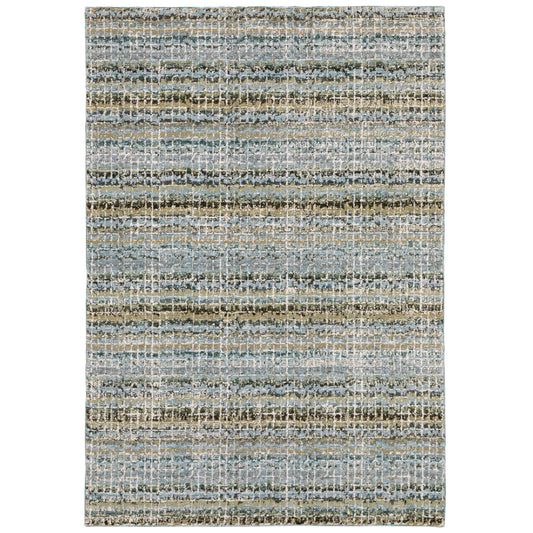 ATLAS 747B0 Blue Rug - ORIENTAL WEAVERS