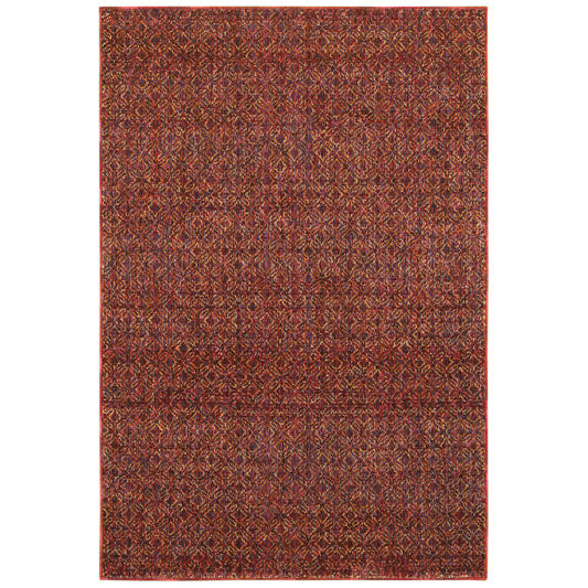 ATLAS 8048K Red Rug - ORIENTAL WEAVERS