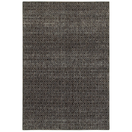 ATLAS 8048Q Black Rug - ORIENTAL WEAVERS