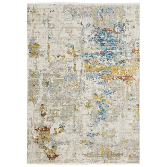 BAUER 1340W Beige Rug - ORIENTAL WEAVERS