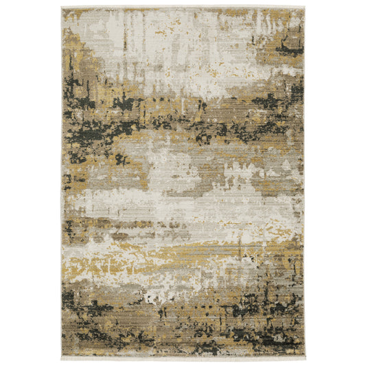 BAUER 2061X Gold Rug - ORIENTAL WEAVERS