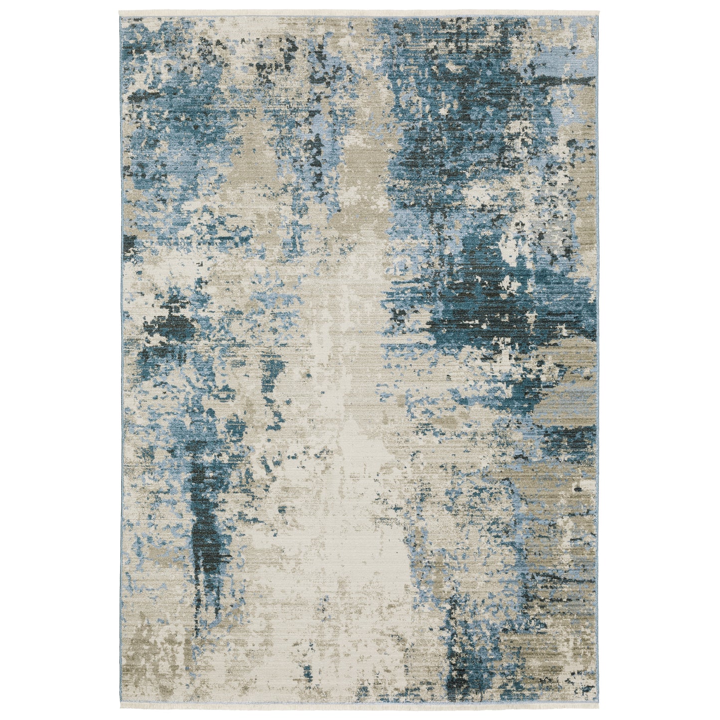 BAUER 041L2 Blue Rug - ORIENTAL WEAVERS