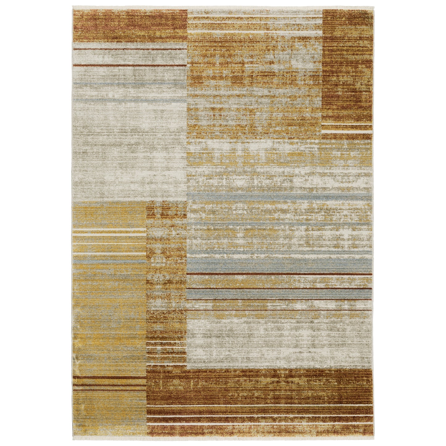 BAUER 090R2 Rust Rug - ORIENTAL WEAVERS