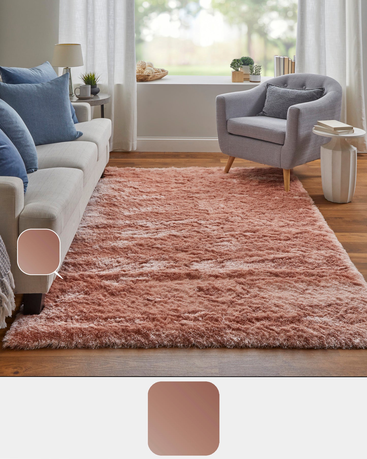 Indochine Modern/Luxury & Glam/Casual Pink Runner  Feizy Rugs Small Parcel,Feizy Rugs,Indochine,Pink,2'6" x 6',Runner,Polyester,Modern/Luxury & Glam/Casual,China