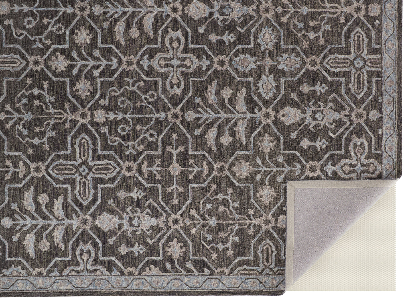 Fallon Traditional/Classic Taupe/Gray Area Rug