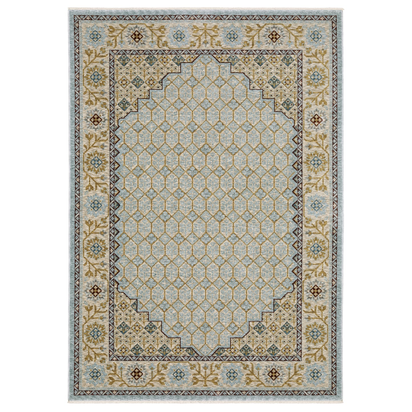 CAPELLA CAP02 Blue Rug - ORIENTAL WEAVERS