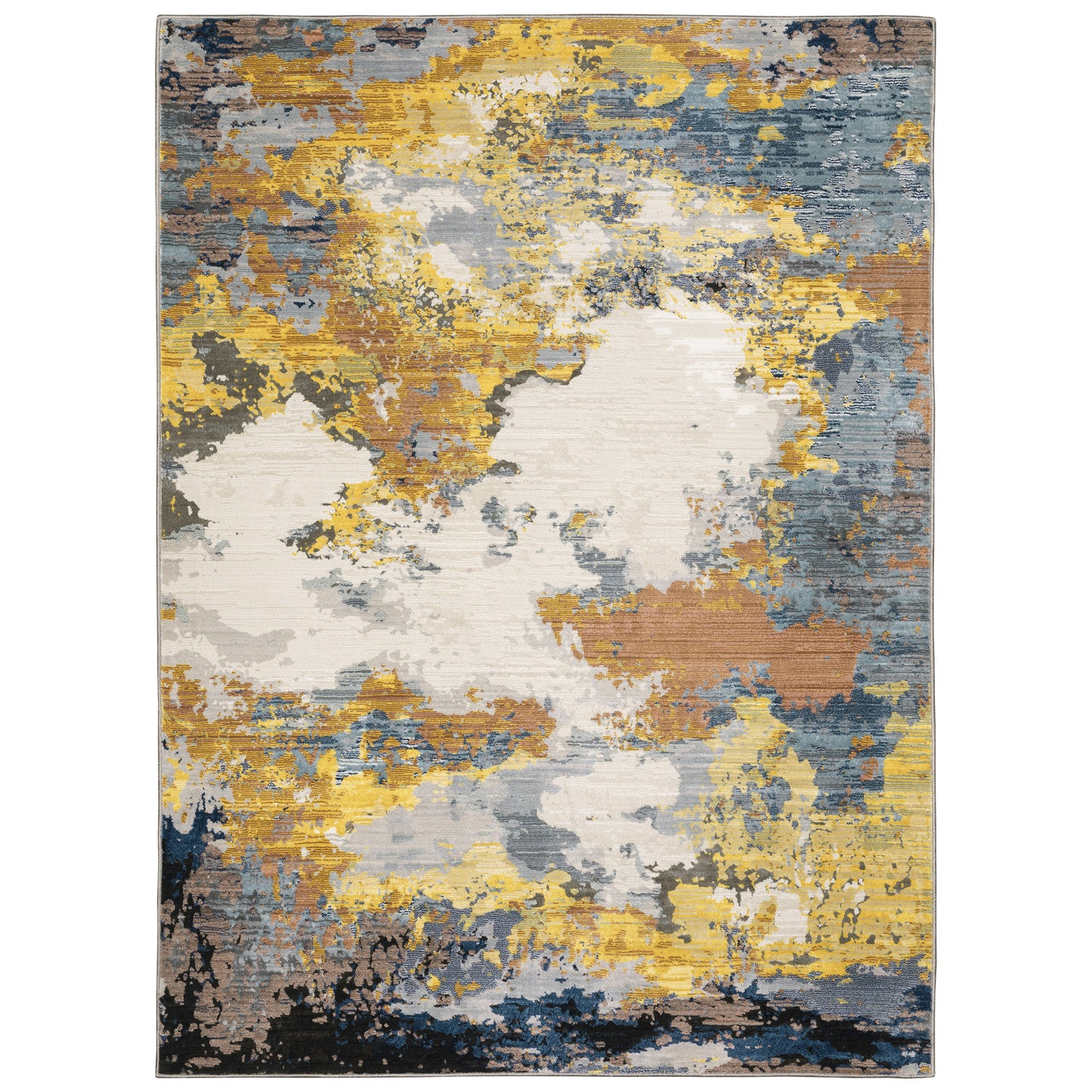 CARAVAN 530V8 Yellow Rug - ORIENTAL WEAVERS