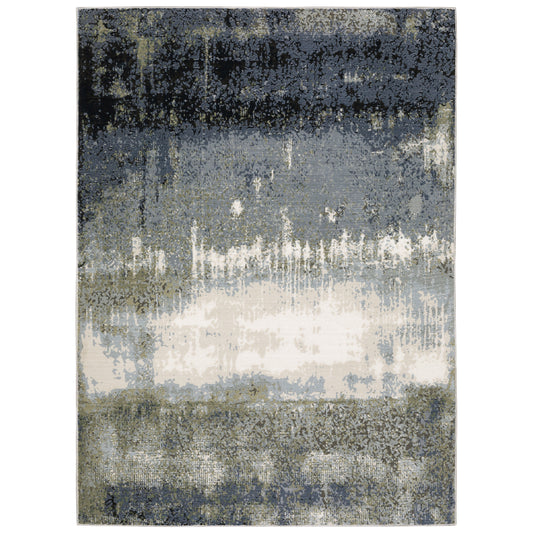 CARAVAN 5571H Blue Rug - ORIENTAL WEAVERS