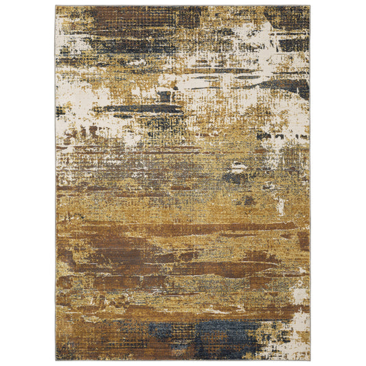 CARAVAN 8020X Gold Rug - ORIENTAL WEAVERS