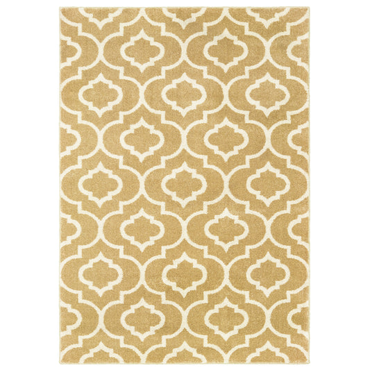 CARSON 9672E Gold Rug - ORIENTAL WEAVERS