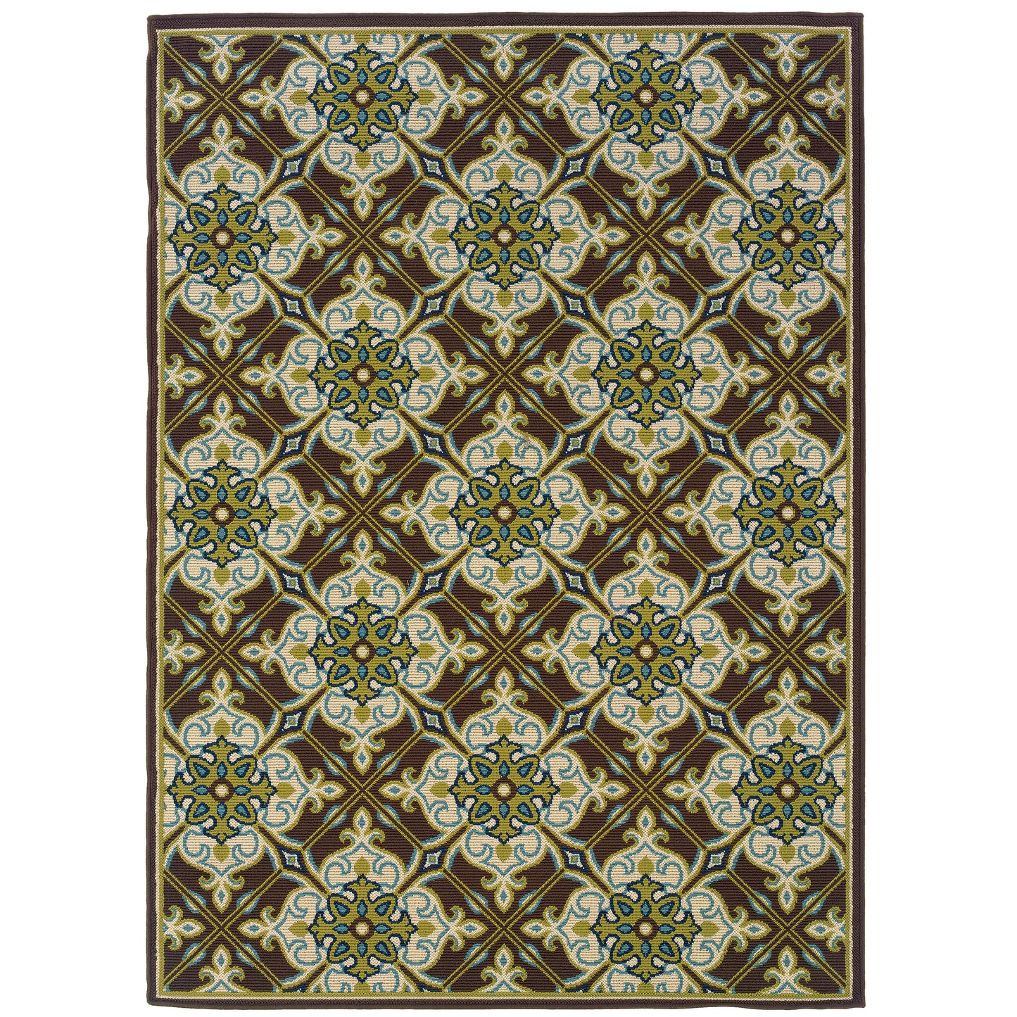 CASPIAN 1005D Brown Rug - ORIENTAL WEAVERS