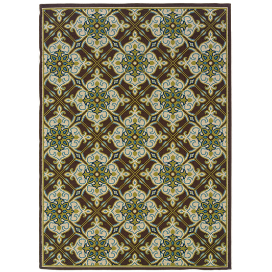 CASPIAN 1005D Brown Rug - ORIENTAL WEAVERS