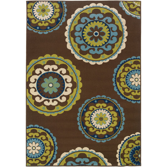 CASPIAN 859D6 Brown Rug - ORIENTAL WEAVERS