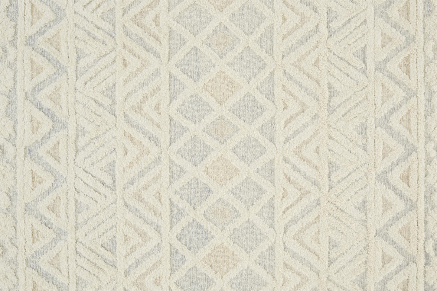 Anica Traditional/Moroccan/Natural Ivory/Blue/Tan Accent Rug