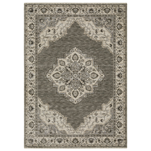 CHAMBERLAIN CH05A Grey Rug - ORIENTAL WEAVERS