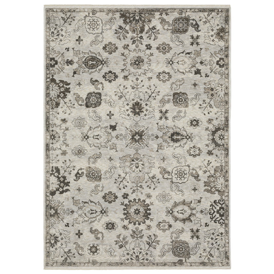 CHAMBERLAIN CH06B Ivory Rug - ORIENTAL WEAVERS