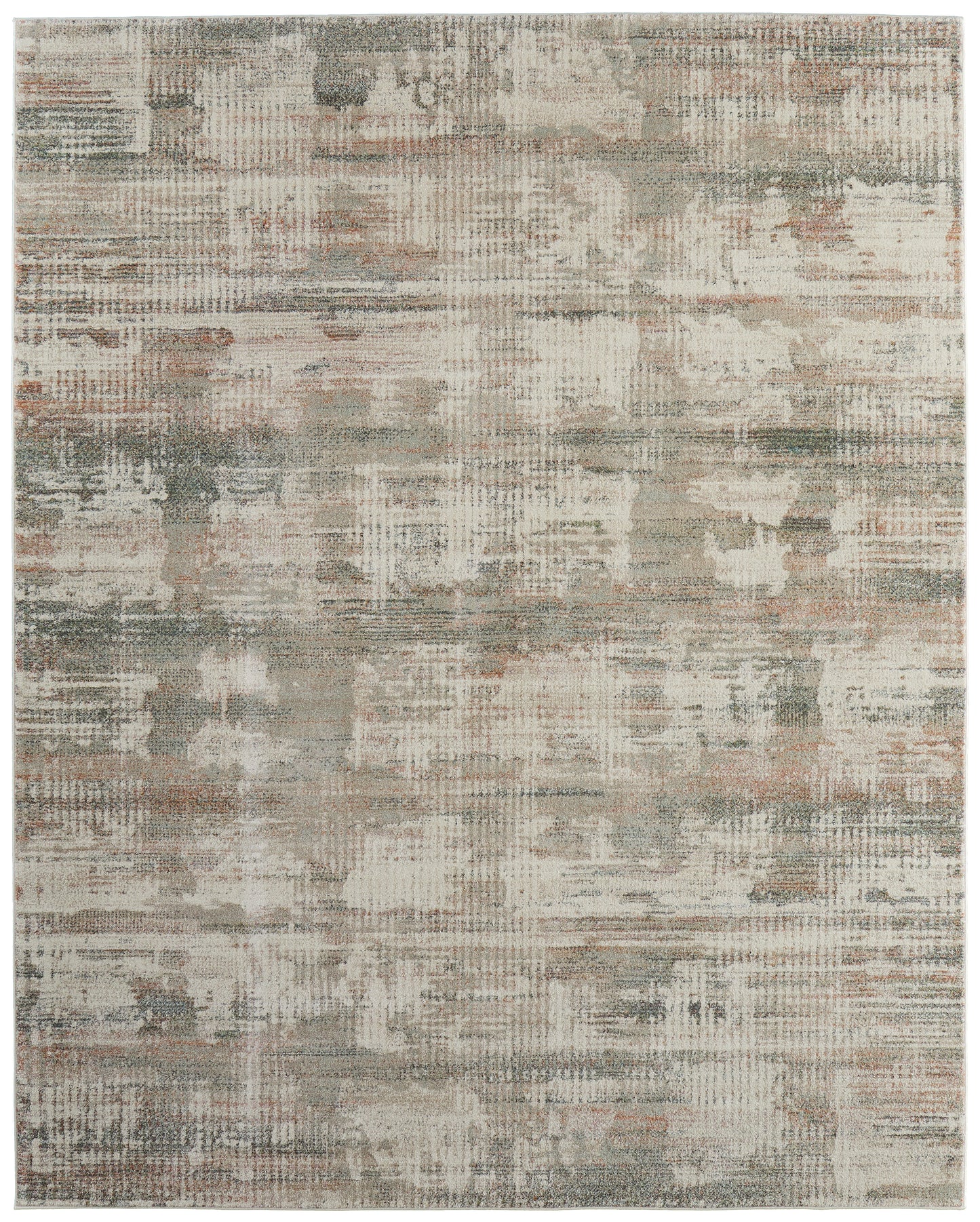 Eden Modern/Industrial Ivory/Gray/Green Accent Rug  Feizy Rugs Small Parcel,Feizy Rugs,Eden,Ivory/Gray/Green,1'8" x 2'10",Accent Rug,Polypropylene,Modern/Industrial,Turkey