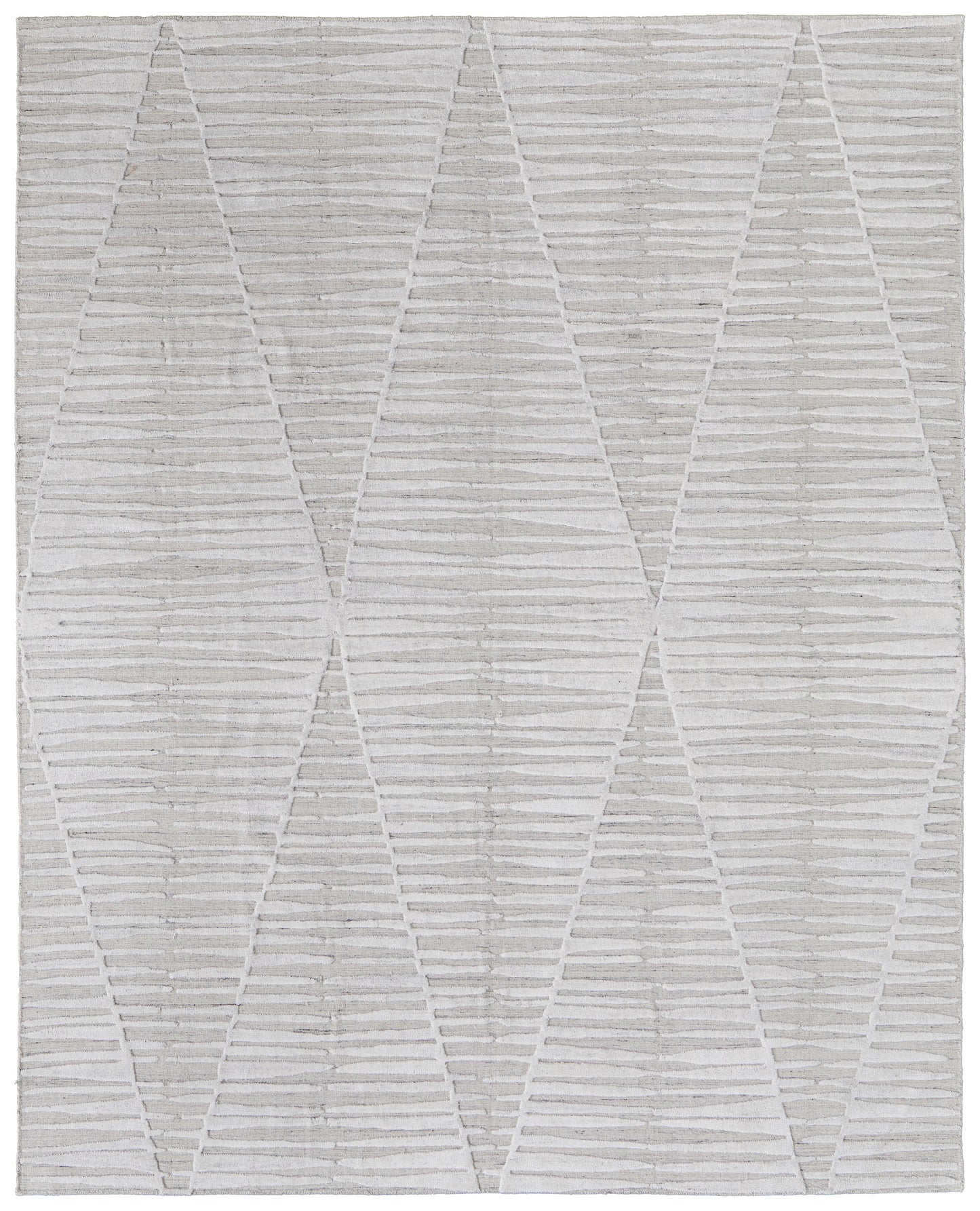 Elias Modern/Bohemian & Eclectic Ivory/Tan Accent Rug