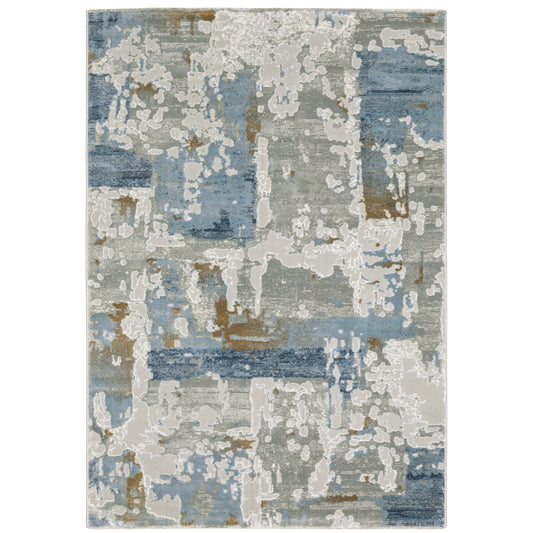 EASTON 4518X Grey Rug - ORIENTAL WEAVERS