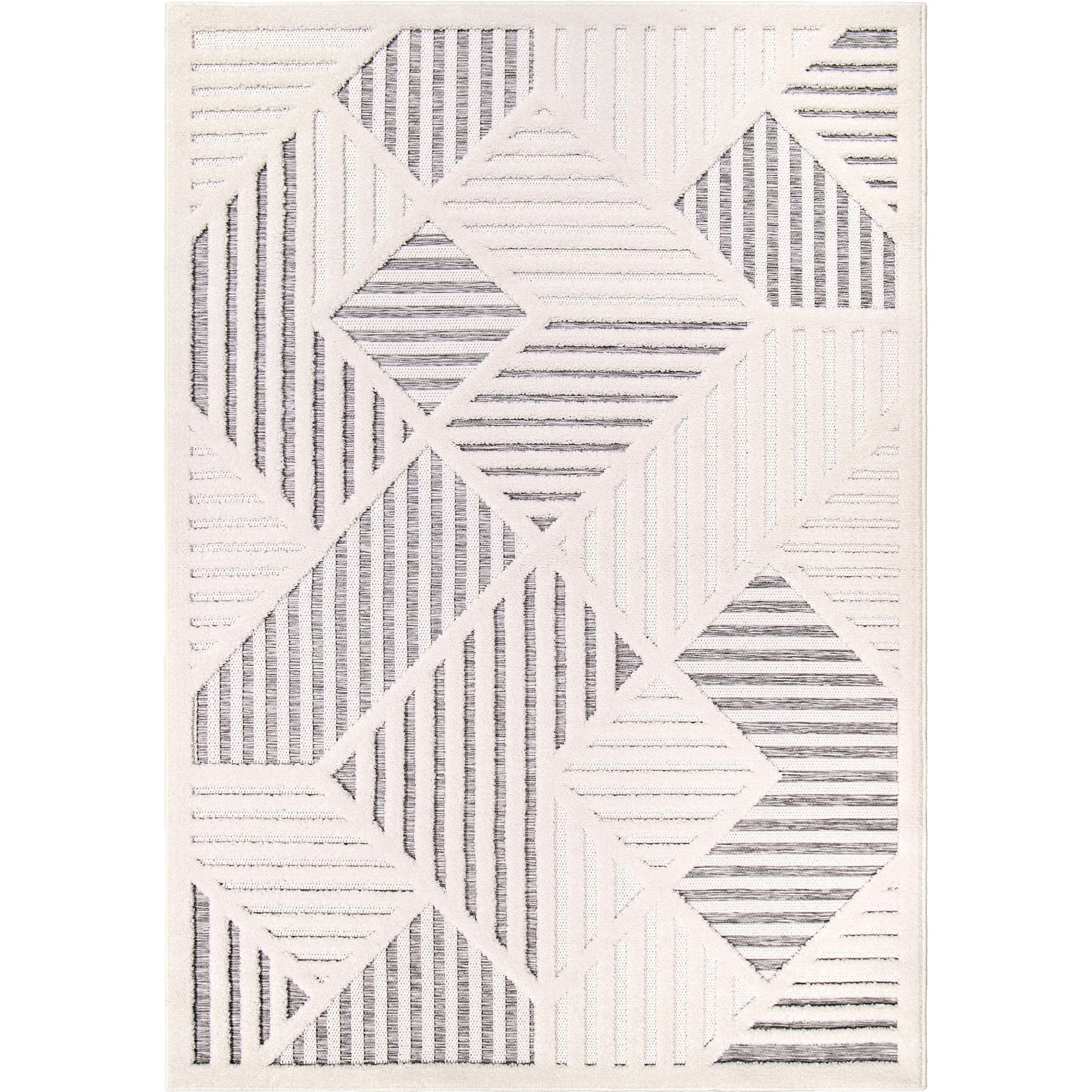 Crochet 1004 Natural Grey Rug - Orian