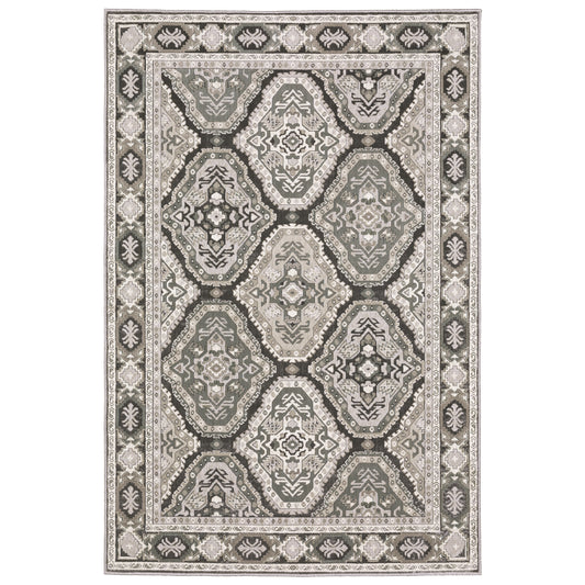 ELLINGTON ELL04 Grey Rug - ORIENTAL WEAVERS