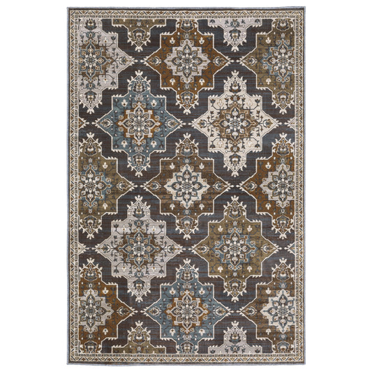 ELLINGTON ELL07 Blue Rug - ORIENTAL WEAVERS