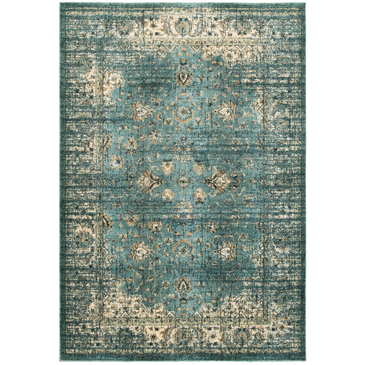 EMPIRE 114L4 Blue Rug - ORIENTAL WEAVERS