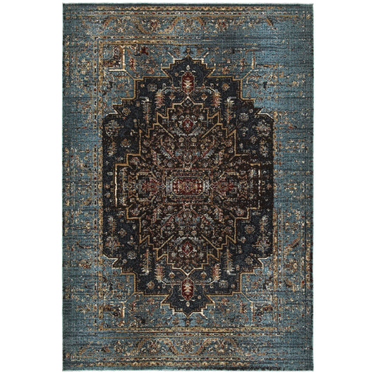 EMPIRE 4440L Blue Rug - ORIENTAL WEAVERS