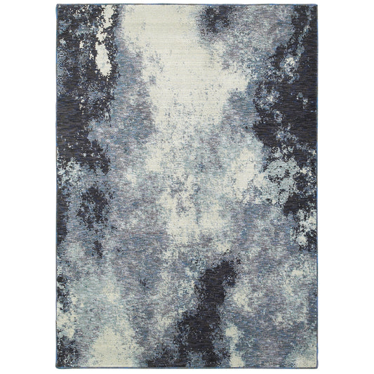 EVOLUTION 8000B Navy Rug - ORIENTAL WEAVERS