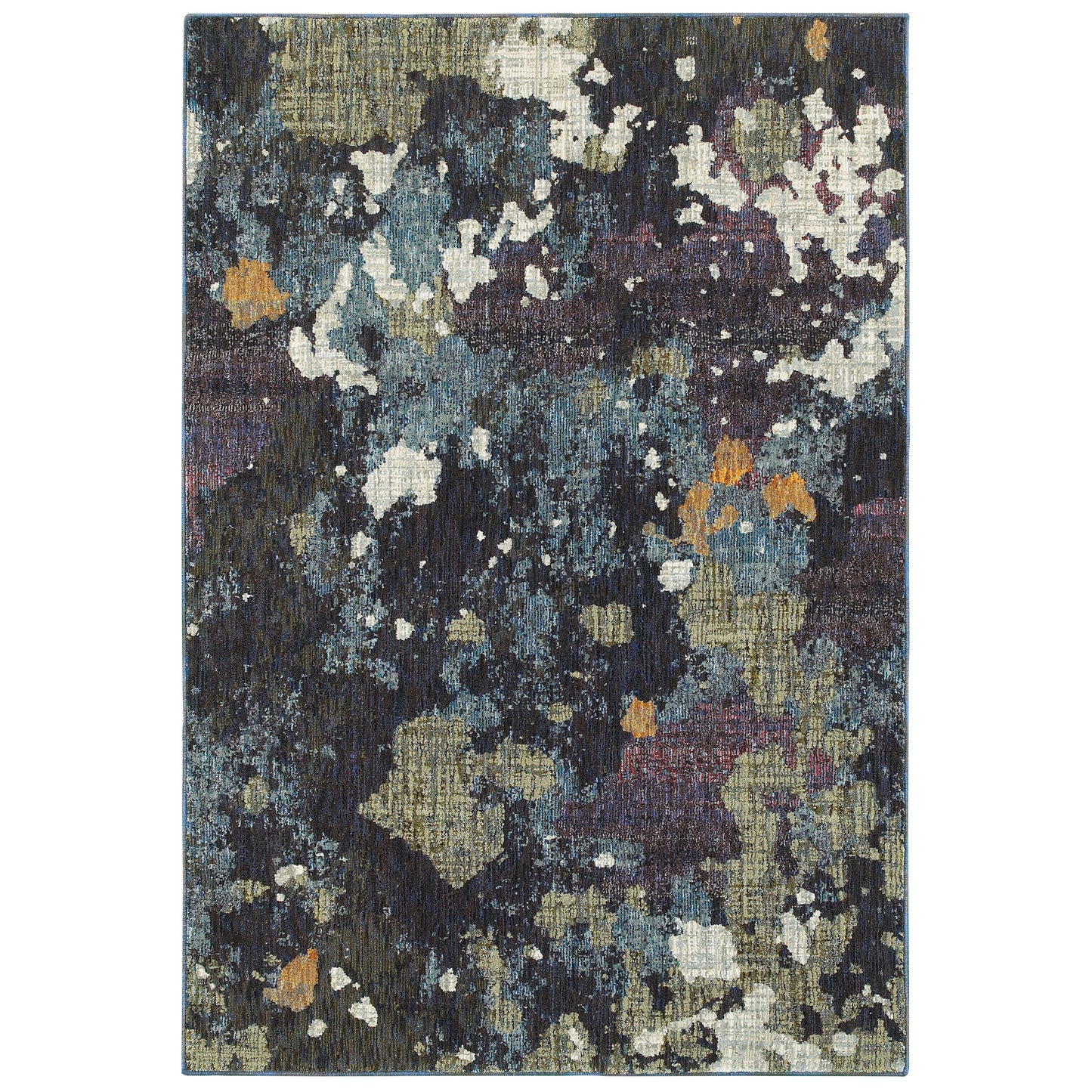 EVOLUTION 8029A Navy Rug - ORIENTAL WEAVERS