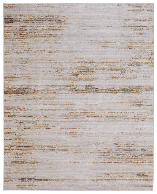 Deja Modern/Casual/Natural Ivory/Brown/Tan Area Rug