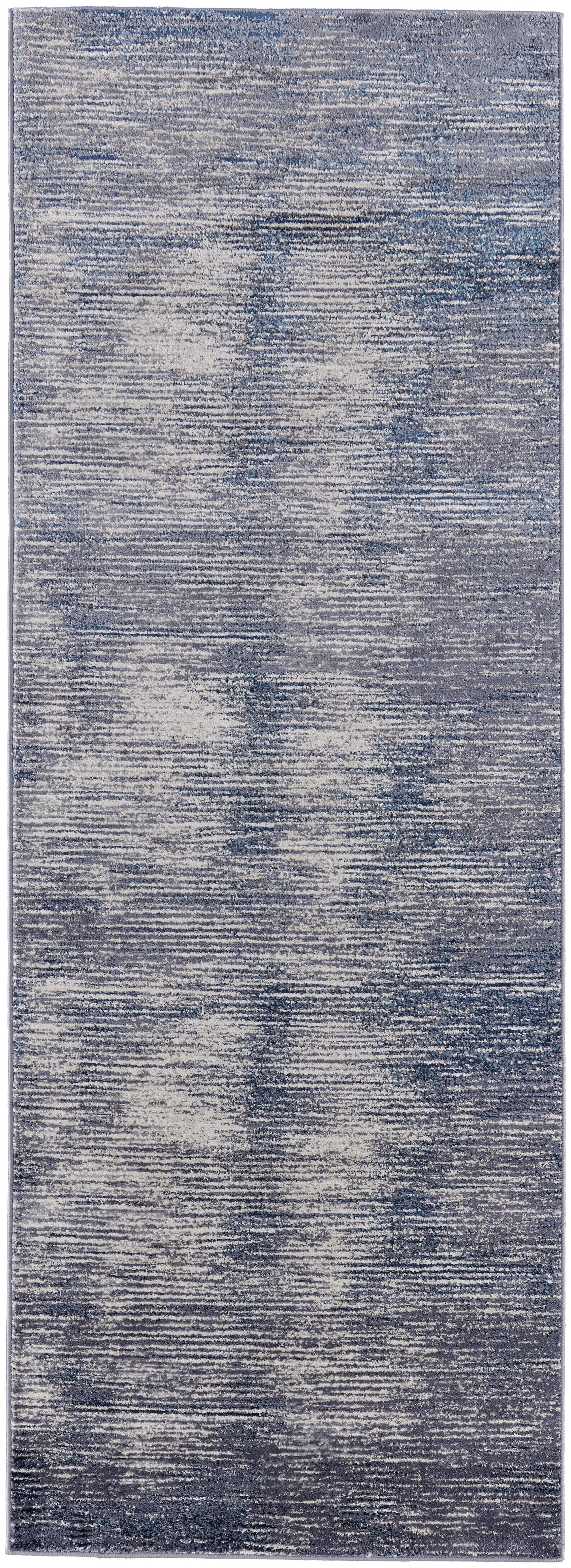 Indio Modern/Industrial/Casual Blue/Gray/Ivory Runner  Feizy Rugs Small Parcel,Feizy Rugs,Indio,Blue/Gray/Ivory,2'10" x 7'10",Runner,Polyester/Polypropylene,Modern/Industrial/Casual,Turkey