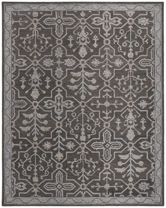 Fallon Traditional/Classic Taupe/Gray Area Rug