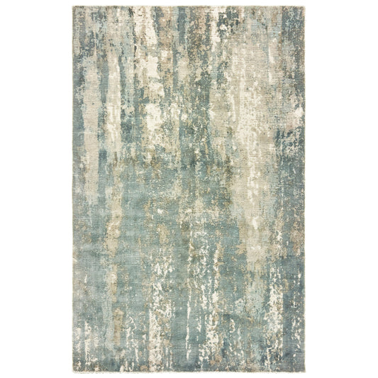 FORMATIONS 70002 Blue Rug - ORIENTAL WEAVERS