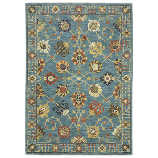 FRANCESCA FR01E Blue Rug - ORIENTAL WEAVERS