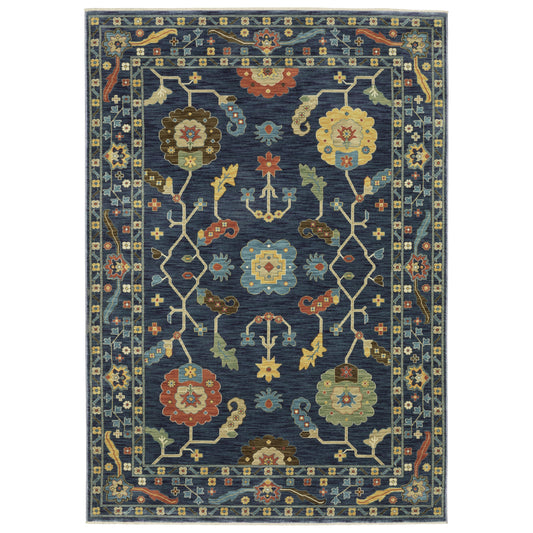 FRANCESCA FR03F Blue Rug - ORIENTAL WEAVERS