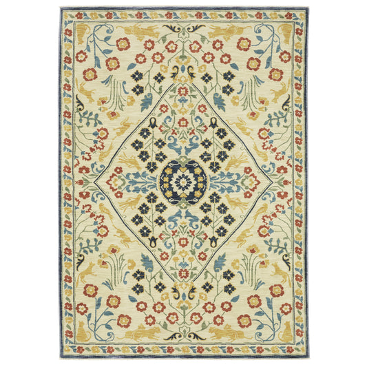 FRANCESCA FR06B Ivory Rug - ORIENTAL WEAVERS