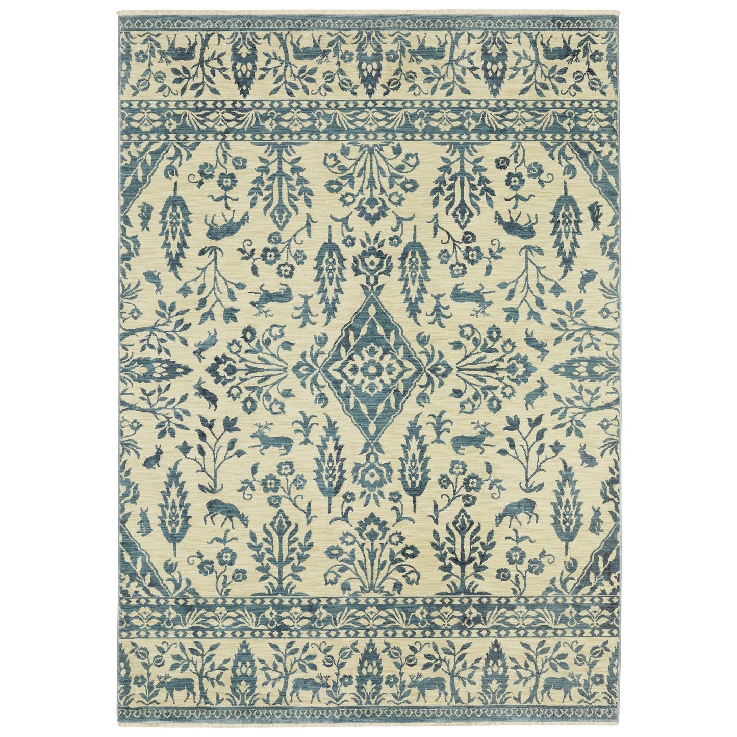 FRANCESCA FR08H Blue Rug - ORIENTAL WEAVERS