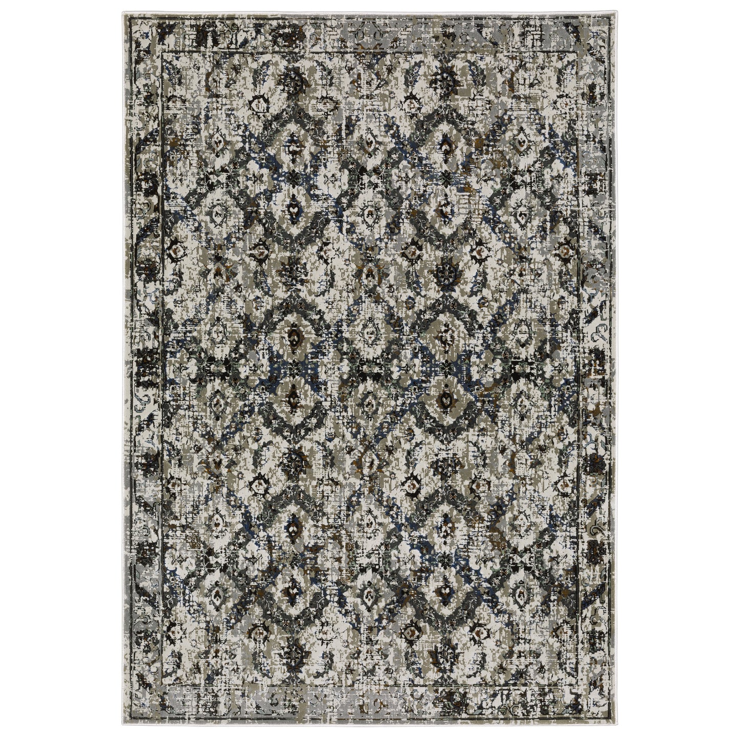 GEMINI 1003E Charcoal Rug - ORIENTAL WEAVERS