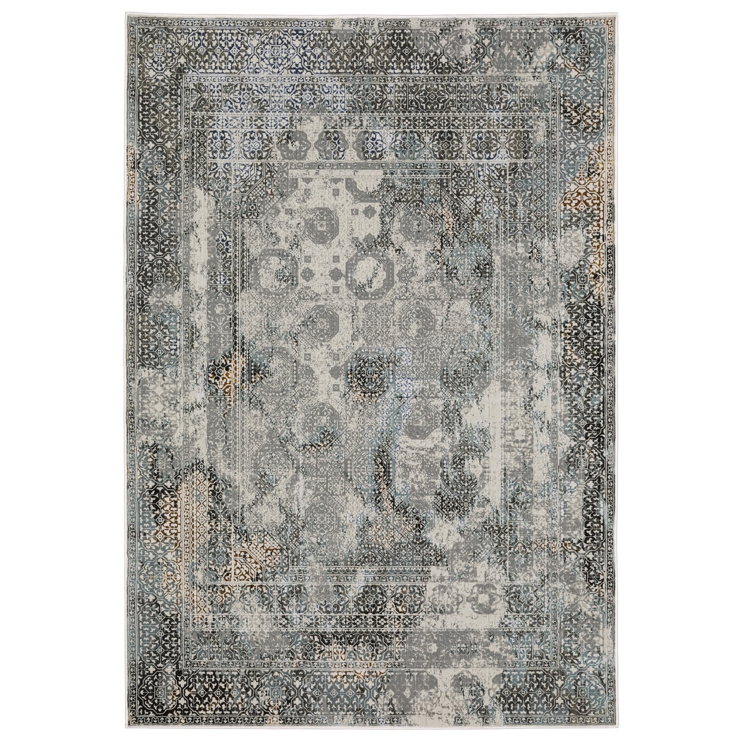 GEMINI 4153F Grey Rug - ORIENTAL WEAVERS