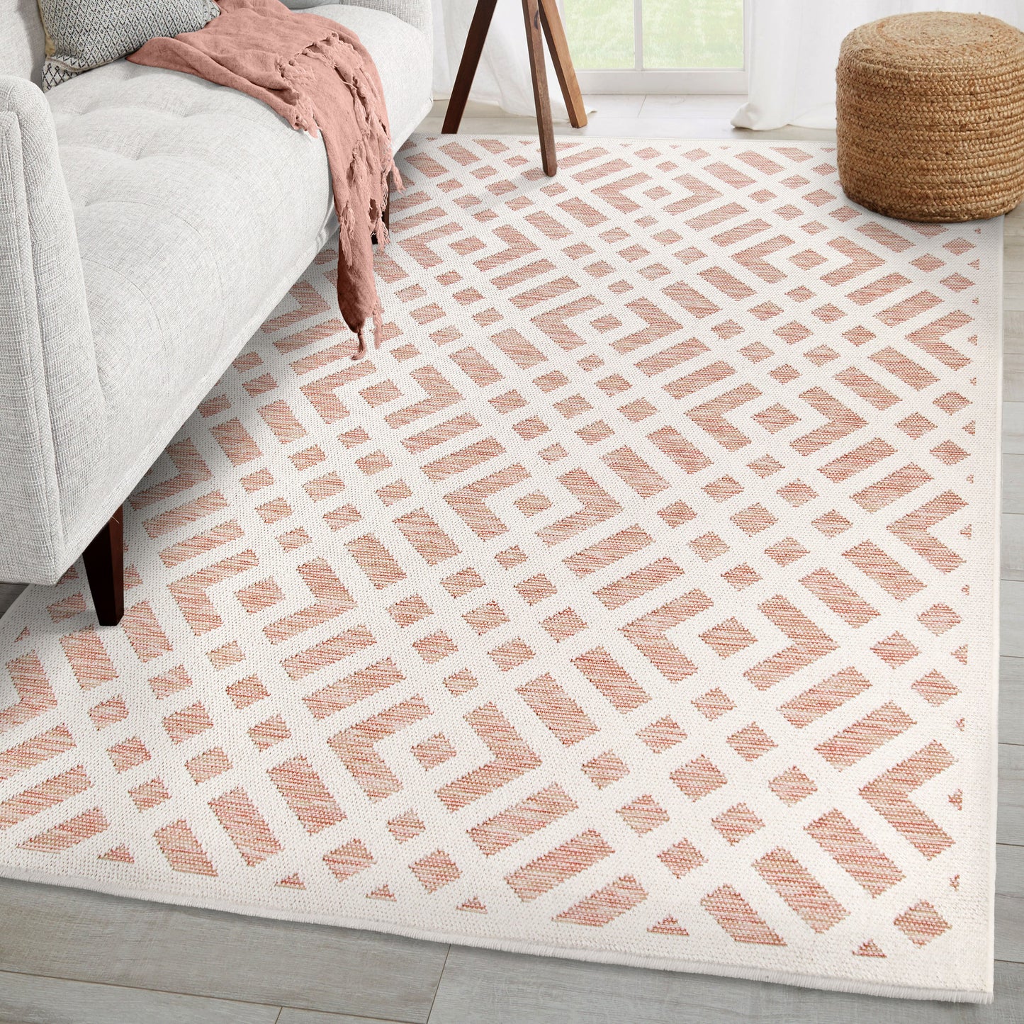 Knitweave 1102 Natural Honeycomb Rug - Orian