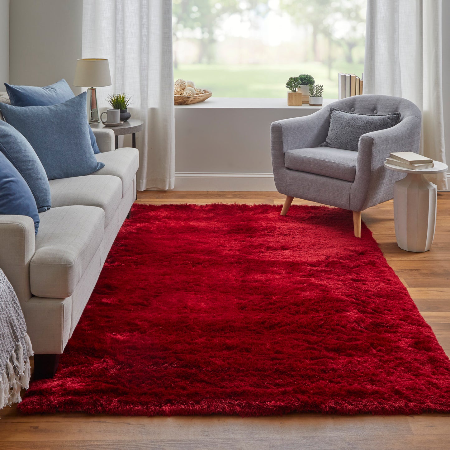 Indochine Modern/Luxury & Glam/Casual Red/Purple Runner  Feizy Rugs Small Parcel,Feizy Rugs,Indochine,Red/Purple,2'6" x 6',Runner,Polyester,Modern/Luxury & Glam/Casual,China